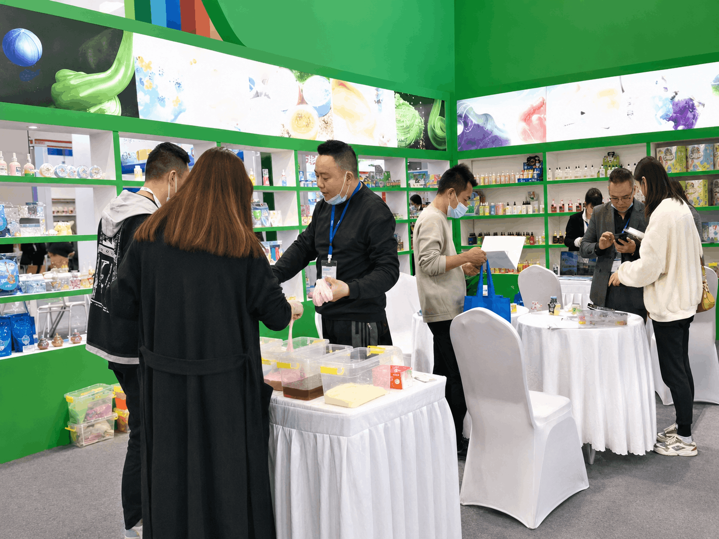 Shunxin Toys exhibition booth
