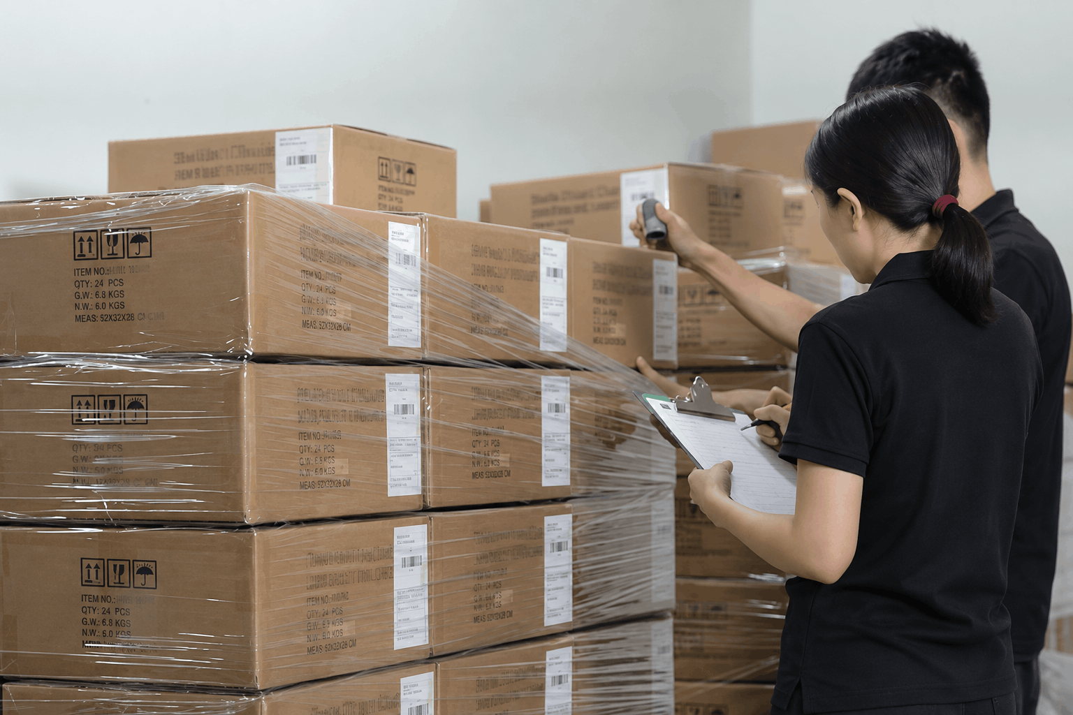 Finished goods quality inspection