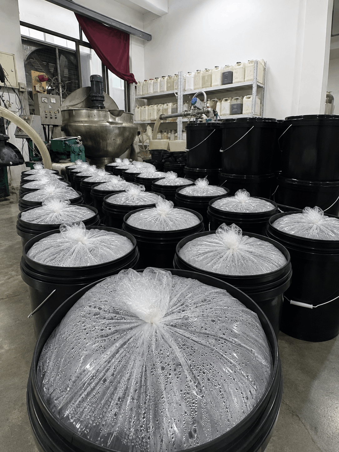 Material production at Shunxin Toys