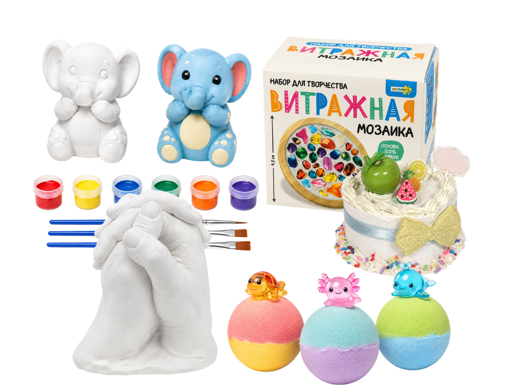 DIY craft toy collection